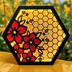 Lampă decorativă - Honeycomb - Img 4