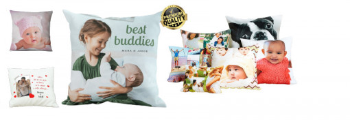 Perna Patrata Personalizata, Cadou Original, Calitate Premium