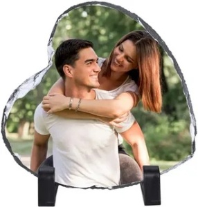 Placa Ardezie Inima Valentines Day Calitate Premium - Img 1