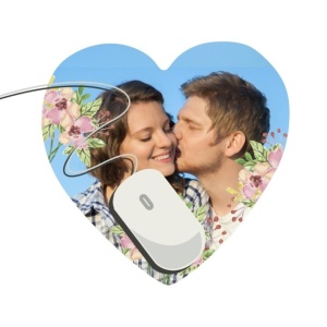 Mousepad In Forma De Inima - Img 2