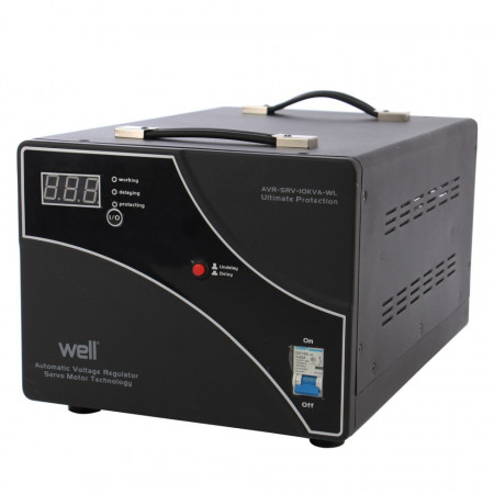 Stabilizator de tensiune cu servomotor,  10KVA