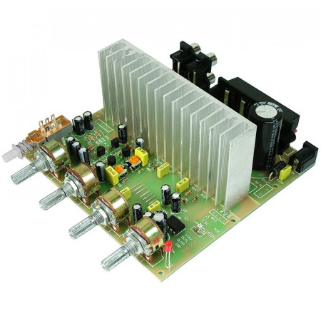 Amplificator audio, stereo, 2x55W, 18V/5A