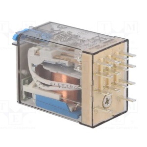 Releu 48 Vdc 7A max 4 contacte NO/NC