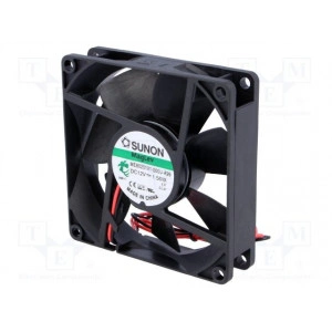 Ventilator 8x8cm 12V