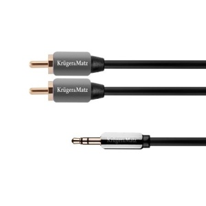 CABLU 3.5-2RCA 3 M KRUGER&MATZ - Img 1
