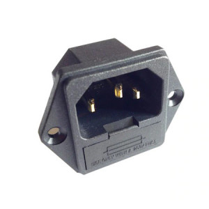 CONECTOR ALIMENTARE PANOU PC IEC C14 - Img 1