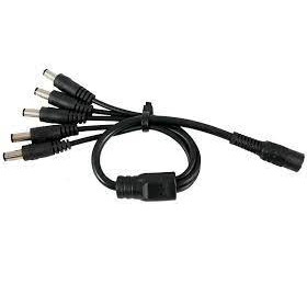 Splitter cu 5 iesiri pentru alimentare camere