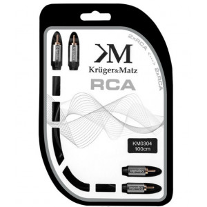 Cablu 2 rca - 2 rca 1 M KrugerMatz