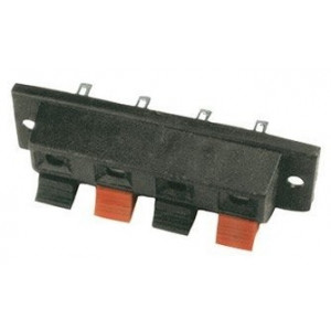 Conector boxă, 4 poli, cu arc