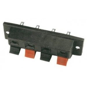 Conector boxă, 4 poli, cu arc