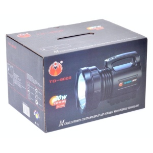 LANTERNA LED PROFESIONALA HIGH POWER 30W, TD-8000 - Img 4