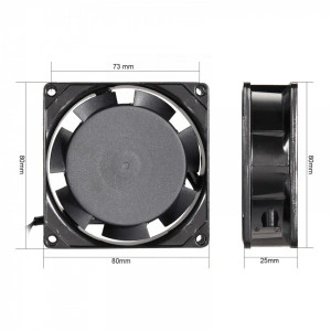 Ventilator 220V 80x80mm - Img 2