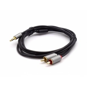 CABLU JACK 3.5 - 2RCA 1M BASIC K&M