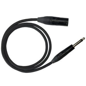 Cablu XLR tata la Jack 6.3 tata mono, 3 m