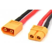 Conector Alimentare 30 Amperi Tata+Mama cu fire XT60