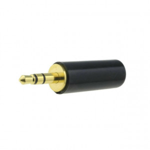 Mufă Jack 3,5mm tată stereo drept pe cablu