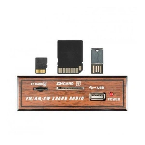 Radio portabil retro, MP3, BT, 3 benzi - Img 3