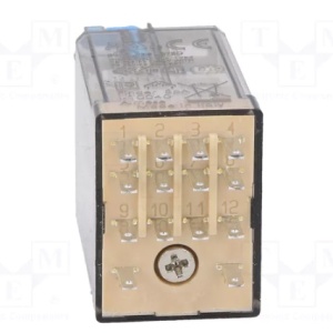 Releu 48 Vdc 7A max 4 contacte NO/NC - Img 2