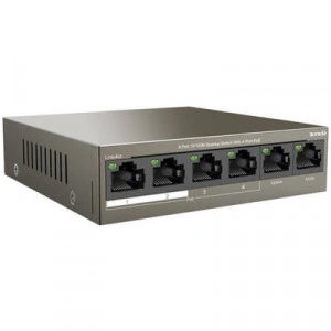 Switch POE , 6 porturi Fast Ethernet, 4 x PoE, 2 x Uplink