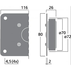 Tweeter, 30 W, 8 Ω - Img 2