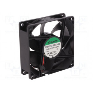 Ventilator 12V 80x80x25mm