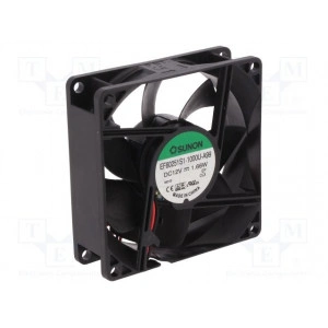 Ventilator 12V 80x80x25mm