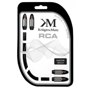 Cablu 2 rca - 2 rca 3 M KrugerMatz