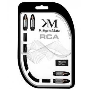 Cablu 2 rca - 2 rca 3 M KrugerMatz