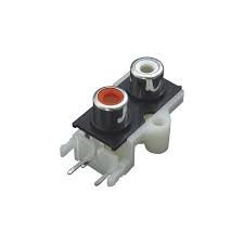 Conector 2xRCA mama panou