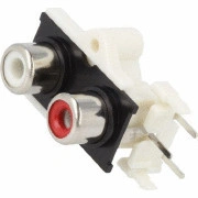 Conector 2xRCA mama panou - Img 2
