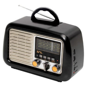 Radio retro, MP3-BT, 3 benzi
