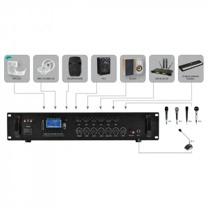 Amplificator, FM-BT-MP3, 240 W - Img 3