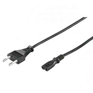 Cablu alimentare casetofon negru 5 m