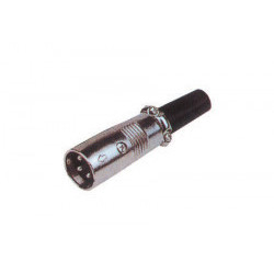 Mufa XLR tata pe fir