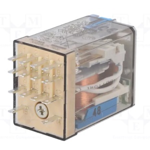 Releu 48 Vdc 7A max 4 contacte NO/NC - Img 3