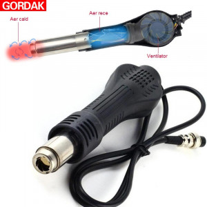 Statie de lipit cu aer cald si letcon Gordak 868D - Img 4