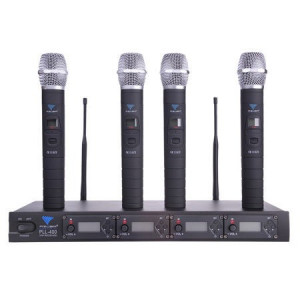 Set 4 microfoane wireless