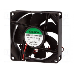 Ventilator 24V 8x8cm