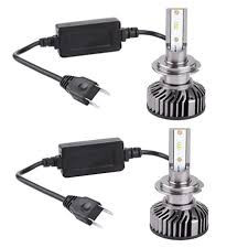 Set becuri tehnologie LED- H7 ,6500K ,8000LM ,Model OVS2-H7 Canbus , IP65