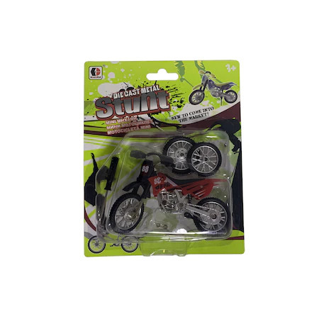 Mini Motocicleta de ghidat cu degetul pentru copii, Stunt, dezvolta abilitatile cognitive control maini, cu piese de rezerva