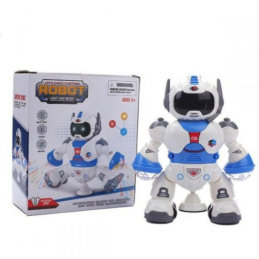Robot interactiv pentru Copii, Canta si Danseaza, cu Lumini si Sunete,  Robot Dancing Toy