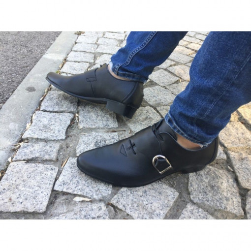 Pantofi Casual A-032 Black R3/6/4