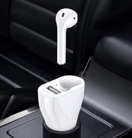 Set 2 in 1 Incarcator auto cu Casca bluetooth