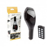 Modulator auto X7 , functie modulator FM , conectare bluetooth
