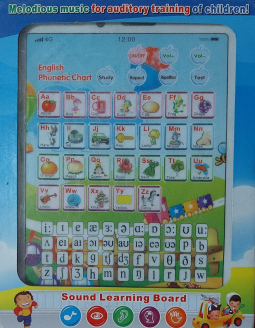 Tableta educativa interactiva in limba engleza