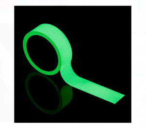 Banda Adeziva Fosforescenta, Verde, cu lungimea de 2M x 1.8cm - Img 4