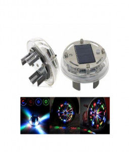 Capac cu LED pentru jante cu incarcare solara
