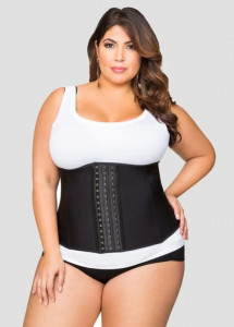 Corset Modelator Pentru Slabit Waist Trainer Negru - Img 5