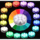 Dispozitiv cu lumini LED- colorate reglabile din telecomanda, actioneaza cu baterii, impermeabila - Img 4