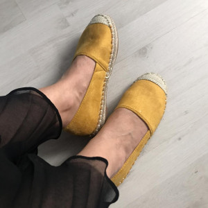Espadrile Yellow JAUNE SE495 R1/6/2 - Img 3